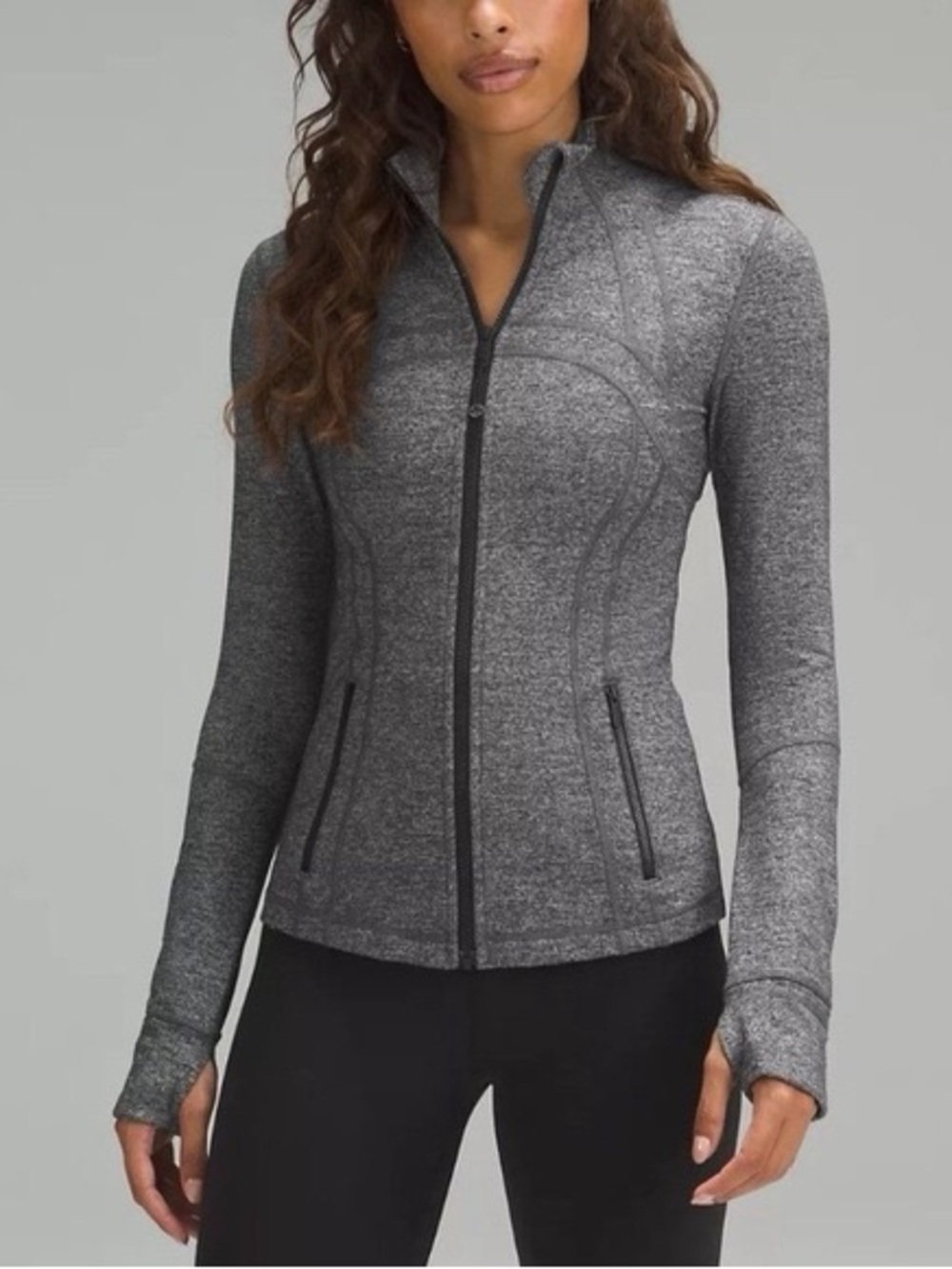 Lululemon Define Full-Zip Jacket Luon Heathered Gray